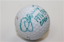 Johnny Miller Signed Titleist Golf Ball with '1976 British Open Champ' Notation JSA #E91709