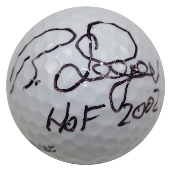 Bernhard Langer Signed Titleist Golf Ball with HoF 2002' Notation JSA #H82337