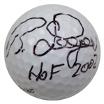 Bernhard Langer Signed Titleist Golf Ball with HoF 2002 Notation JSA #H82337