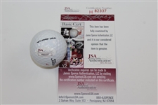 Bernhard Langer Signed Titleist Golf Ball with HoF 2002' Notation JSA #H82337