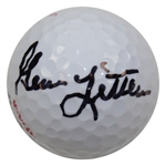 Gene Littler Signed Dunlop Attack Logo Golf Ball PSA/DNA #S55610