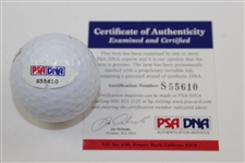 Gene Littler Signed Dunlop Attack Logo Golf Ball PSA/DNA #S55610