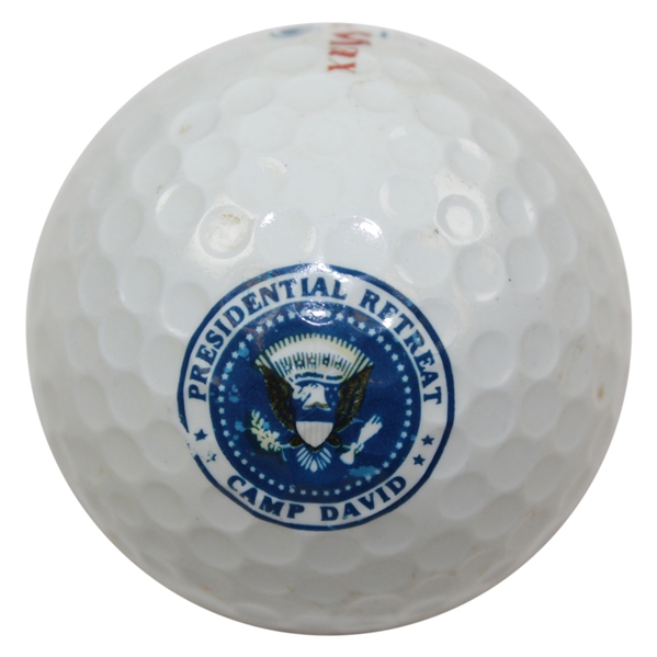 Presidential Retreat Camp David Dunlop Blue Max Logo Golf Ball