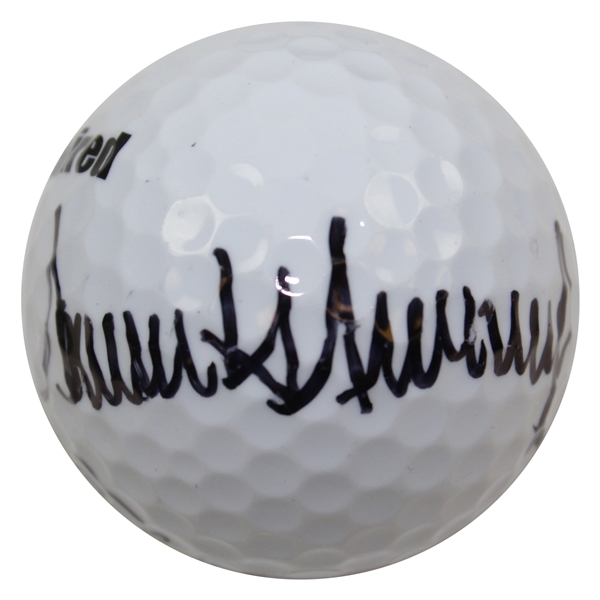 President Donald Trump Signed Titleist Youre Fired Logo Golf Ball PSA/DNA #Z48354