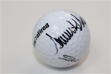 President Donald Trump Signed Titleist 'You're Fired' Logo Golf Ball PSA/DNA #Z48354