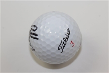 Bubba Watson Signed titleist 3 Logo Golf Ball PSA/DNA #T58906