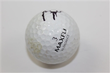 President George W. Bush Signed MaxFli Logo Golf Ball JJSA FULL #Y31689