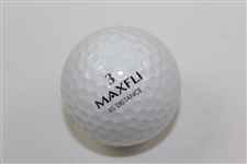 President George W. Bush Signed MaxFli Logo Golf Ball JJSA FULL #Y31689