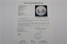 President George W. Bush Signed MaxFli Logo Golf Ball JJSA FULL #Y31689