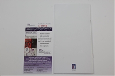 Jack Nicklaus Signed 2000 The Memorial Spectator Guide JSA #U91993