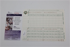 Jack Nicklaus Signed Oakmont Country Club Scorecard w/1962 Notation JSA #S90036