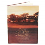 75 Years At Oakland Hills CC History Book With Letter From Author To Club President
