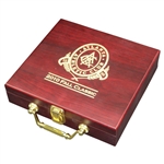 2010 AAC Fall Classic Club Special Playing Cards with Poker Chips & Dice in Original Cherry Wood Box