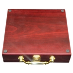 2010 AAC Fall Classic Club Special Playing Cards with Poker Chips & Dice in Original Cherry Wood Box