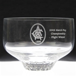 2005 Atlanta Athletic Club Match Play Championship Flight Winner Sterling Glass Bowl