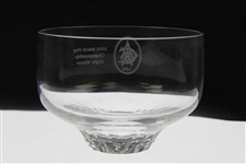 2005 Atlanta Athletic Club Match Play Championship Flight Winner Sterling Glass Bowl