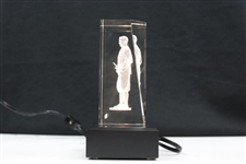 2002 Atlanta Athletic Club The Invitational Flight Winner Glass Bobby Jones Light Display Trophy