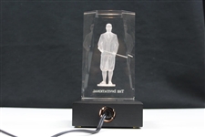 2002 Atlanta Athletic Club The Invitational Flight Winner Glass Bobby Jones Light Display Trophy