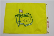 Angel Cabrera Signed Undated Masters Embroidered Flag - Charles Coody Collection JSA ALOA 