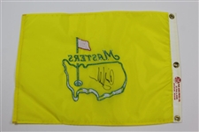 Craig Stadler Signed Undated Masters Par-Aide Embroidered Flag - Charles Coody Collection JSA ALOA