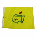 Larry Mize Signed Undated Masters Par-Aide Embroidered Flag - Charles Coody Collection JSA ALOA
