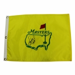 Fuzzy Zoeller Signed Undated Masters Par-Aide Embroidered Flag with Year Won - Charles Coody Collection JSA ALOA