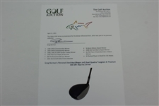 Greg Norman's Personal Used MacGRegor nvG Dual Quadra Tungsten & Titanium 400 DR1 MacTec Driver
