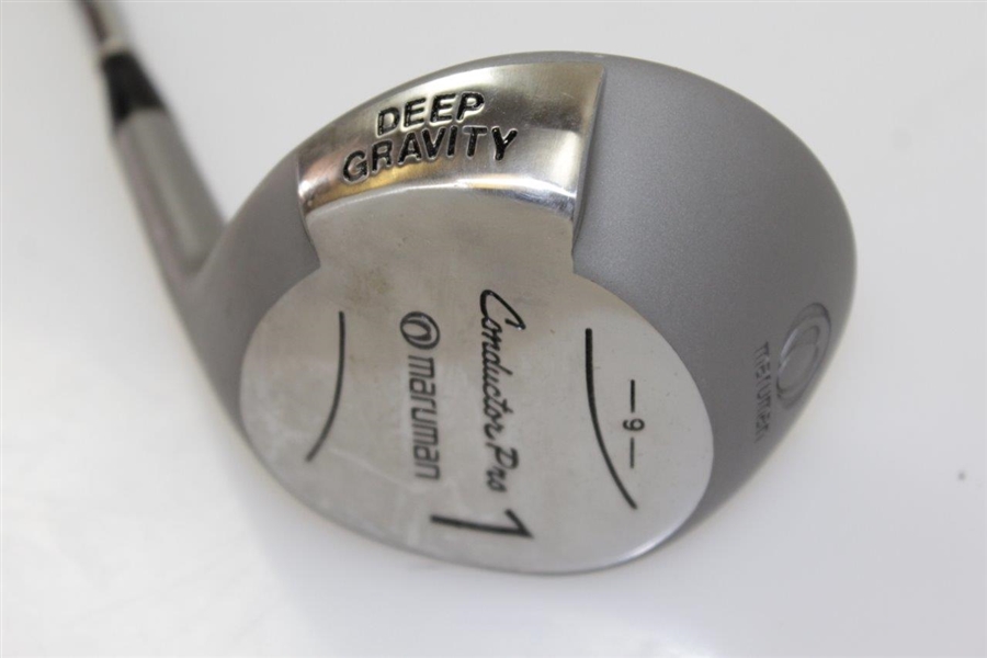 Greg Norman's Personal Used Maruman Conductor Pro 1 Deep Gravity Driver - Made in Japan