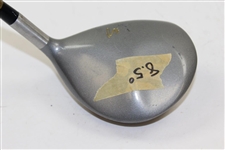 Greg Norman's Personal Used Cobra 'King Cobra' King S 9 Degree Deep Face Driver with 8.5 Tape on Head