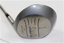 Greg Norman's Personal Used Cobra 'King Cobra' King S 9 Degree Deep Face Driver with 8.5 Tape on Head