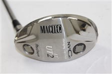 Greg Norman's Personal Used MacGregor NV-G2 Maraging Cup Face MacTec 17 Degree UT2 Hybrid Club