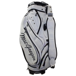 Greg Norman's Personal MacGregor Black & White Full Size Golf Bag