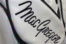 Greg Norman's Personal MacGregor Black & White Full Size Golf Bag