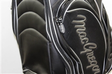 Greg Norman's Personal MacGregor Black with White Lines Full Size Golf Bag