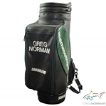 Greg Normans Personal Mammoth Golf Greg Norman Shark.com  Black with Green Full Size Golf Bag