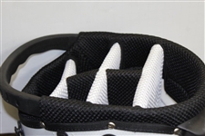 Greg Norman's Personal TaylorMade '15 Years of Award Winning Wines' Shark Logo Black & White Stand Bag - New