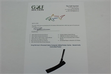 Greg Norman's Personal Cobra Computer Milled Putter Series - Numerically Controlled Putter