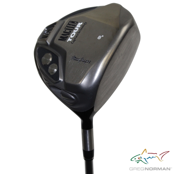 Greg Normans Personal MacGregor MacTec TOUR CupFace Technology 8 Degree Driver with 7 Sharpied on Face