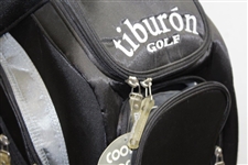 Greg Norman's Personal Tiburon Golf 'Sample' Full Size Black Golf Bag