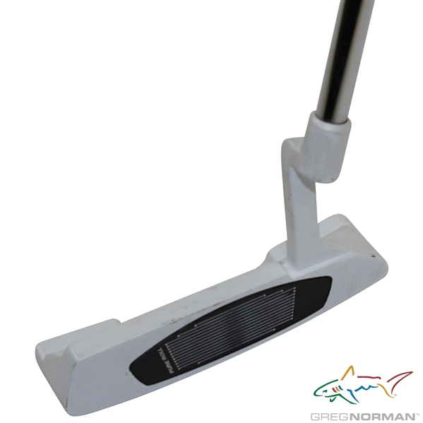 Greg Normans Personal TaylorMade Pure Roll Ghost Tour DA-12 White Putter