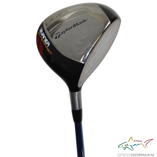 Greg Normans Personal Used TaylorMade Burner 3-15 Superfast 3 3-Wood