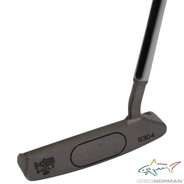 Greg Normans Personal Used Kevin Burns KB Golf 9304 Putter