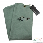 Greg Normans Personal Bag Tag Shark Logo Towel
