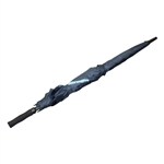 Greg Norman's Personal Used Sunningdale Black with Blue Logo Umbrella