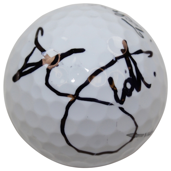 Adam Scott Signed Titleist Masters Logo Golf Ball JSA ALOA