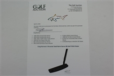 Greg Norman's Personal Used Kevin Burns KB Golf 9304 Putter