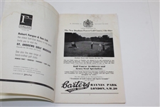 1961 OPEN Championship at Royal Birkdale Official Program - Arnold Palmer Winner
