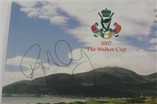 Rory Mcilroy Signed 2007 Walker Cup at Royal Country Down Program JSA ALOA