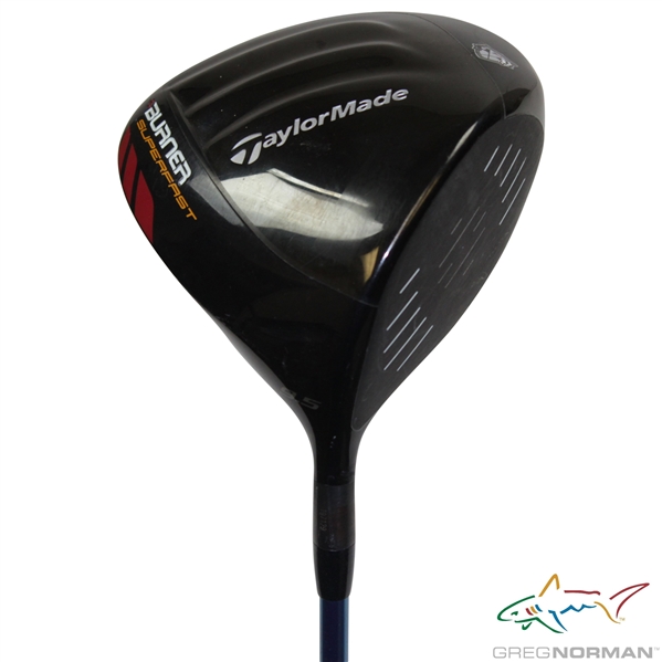 Greg Normans Personal Used TaylorMade Superfast Burner Driver