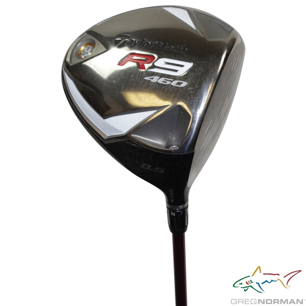 Greg Normans Personal Used TaylorMade R9 460 8.5 Degree Driver